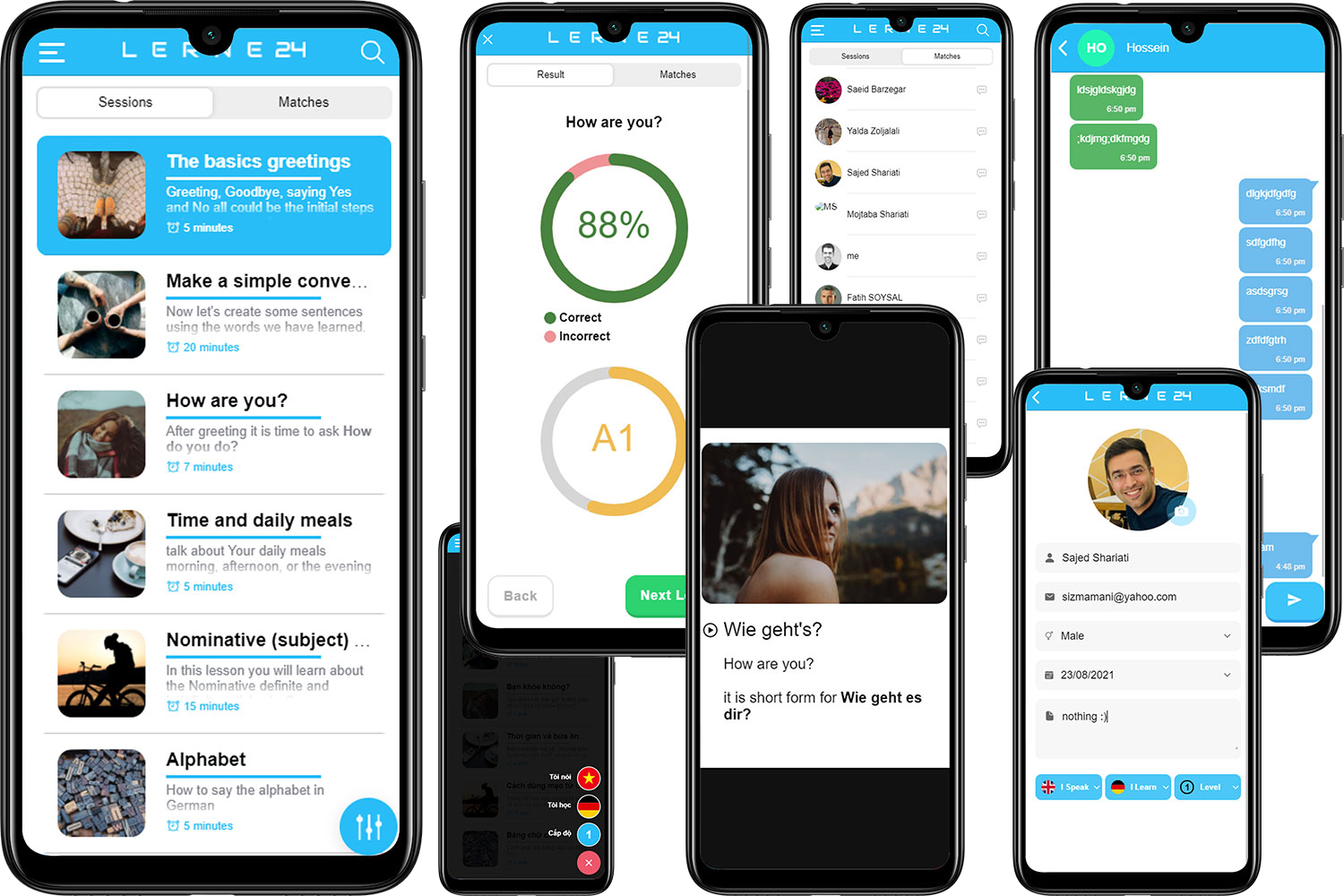 Lerne24 screenshot 1